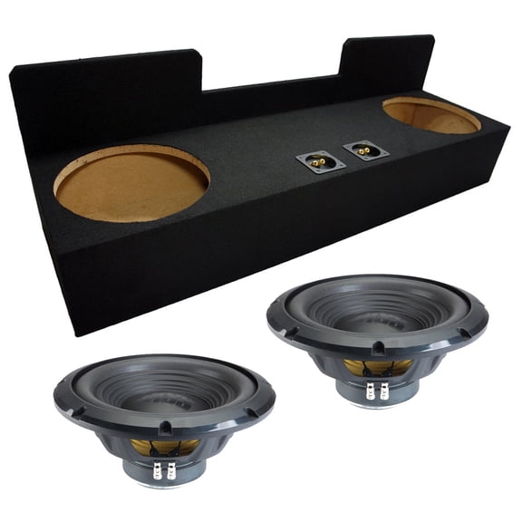 Alpine fits 95-04 Toyota Tacoma Sealed Dual 12" W12S4 Loaded Sub Box Enclosure 500W RMS 4 Ohm Subwoofer