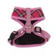 thumbnail image 3 of Pet Dog Puppy Plaid Mesh Arnés ajustable Ropa Talla S Rosa Zulema Arnés del perro, 3 of 8