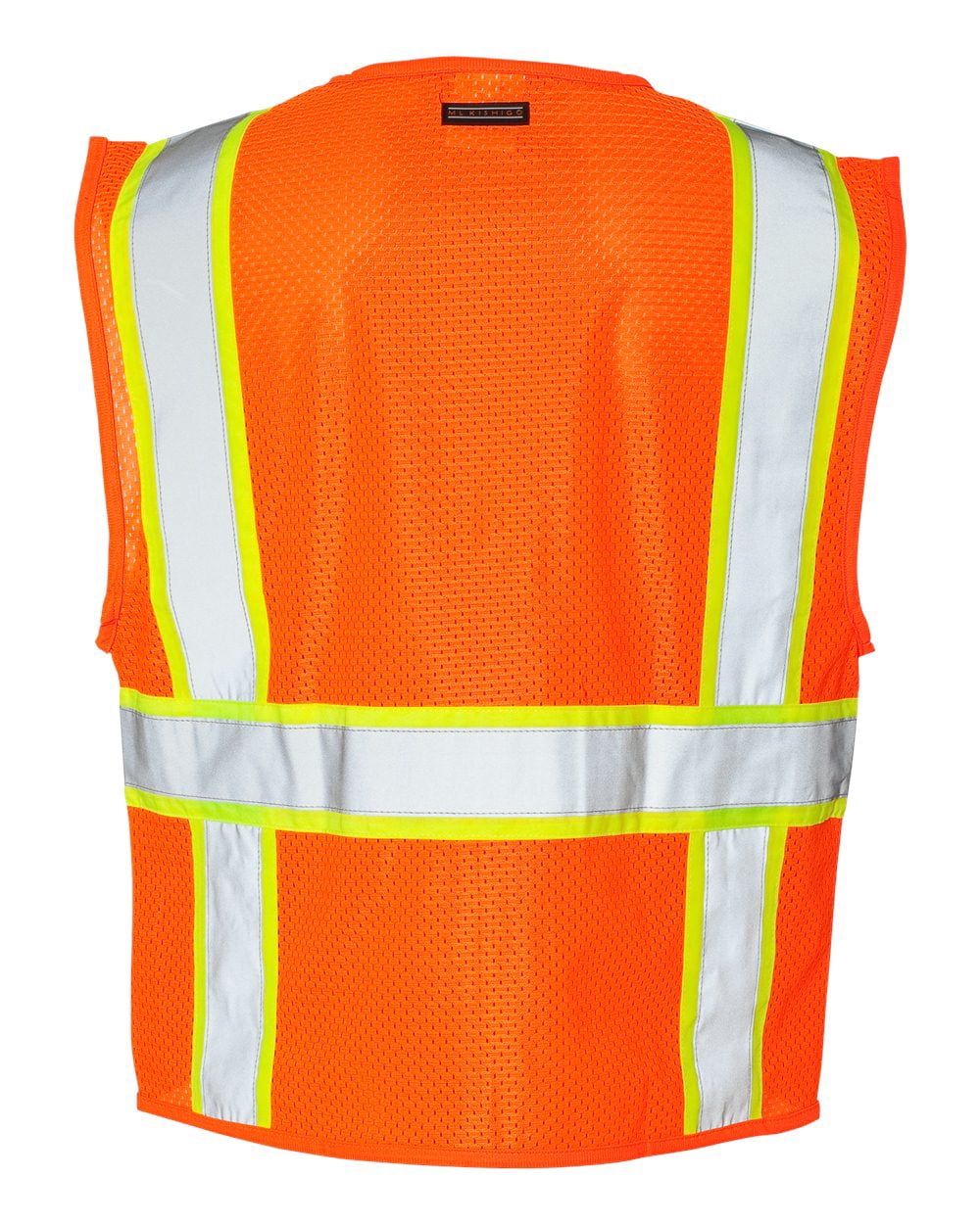 ML Kishigo Men's Solid Front Mesh Back Vest, Style 1163