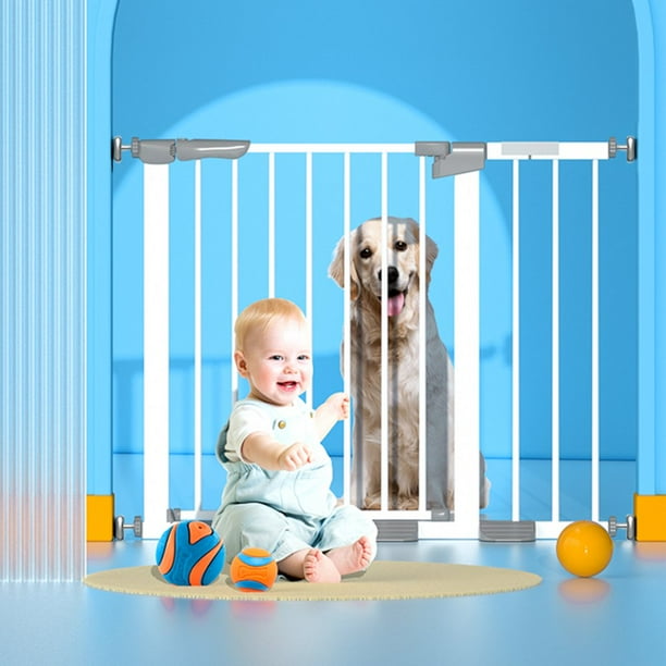 Fiuion 29"71" Baby Gate Extra Wide,Extra Tall 41.3'' Easy Walk Thru