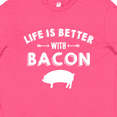 thumbnail image 4 of Inktastic Life's Better with Bacon Youth T-Shirt, 4 of 5