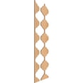 thumbnail image 3 of Ekena Millwork 47"H x 1/4"T Marrakesh Adjustable Wood Decorative Slat Wall Panel Kit, Maple (contains 11 Slats + 1 Straight Edge Starter Slat), 3 of 16