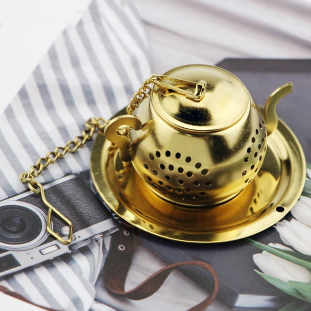 unbranded 1Ud De Té Metálico Dorado Resistente A Oxidación Con De Acero Inoxidable