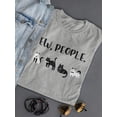 thumbnail image 3 of Ew, People Quote Women Shaped T-Shirt, Female Small, 3 of 4