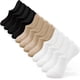 thumbnail image 1 of IDEGG Calcetines invisibles para mujeres y hombres, corte bajo, tobillo, corto, antideslizante, atlético, para correr, novedad, calcetines invisibles informales, 1 of 4