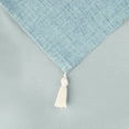 thumbnail image 3 of REGALWOVEN Rectangle Tablecloth with Fringe for Indoor and Outdoor, Light Blue 52' x 87', 3 of 5