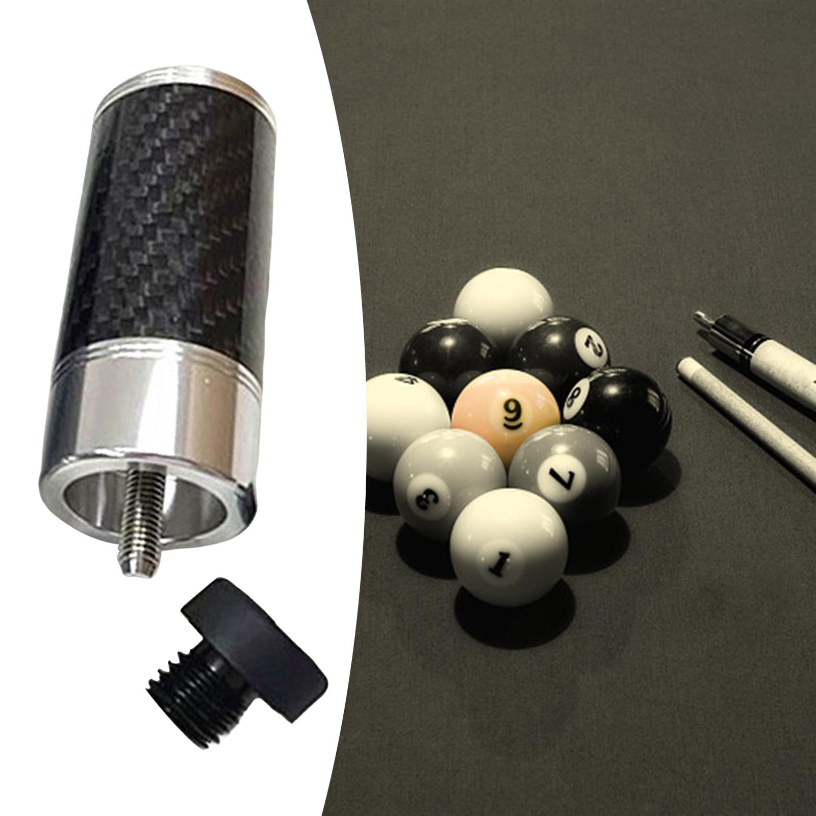 DimyFew Billiards Pool Cue Extension Snooker Cue Cue Extended Cue End Lengthener Cue End Length 7.5cm