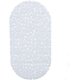 thumbnail image 1 of Laklulu Relaxdays Badewannenmatte Steinoptik, rutschfeste Badeeinlage mit Saugn?pfen, waschbare Rutschmatte, 36 x 68 cm, wei?, 1 of 5