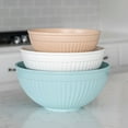 thumbnail image 2 of Nordic Ware 3- Piece Prep & Serve Mixing Bowl Set, 2 of 5