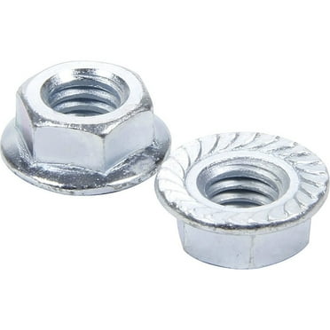 Allstar Performance Serrated Flange Nuts 5/16-18 10pk