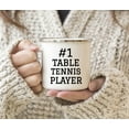 thumbnail image 3 of Koyal Wholesale Campfire Coffee Mug Thank You Gift, #1 Table Tennis Player, Set of 1, 3 of 4