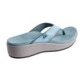 thumbnail image 5 of Spenco Weekend Wedge Toe-post Orthotic Sandal Women's, 5 of 7