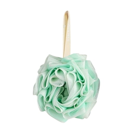 Leodye 1PCS Double-layer Rose Bath Flower - Hook-included Super Soft Skin-friendly Shower Sponge Multi-color Holiday Gift -6.6x6.6in