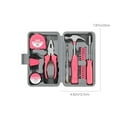 thumbnail image 2 of Yooshoverk 32-PC Home Auto Repair Tool Kit Multi Function Gift Set Pliers Hammer Tape Measure Screwdriver Wrench Set Household Essentials Car Emergency Toolbox Storage Case, 2 of 6