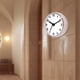 thumbnail image 5 of Reloj de baño moderno resistente al agua con ventosa para inodoros, cocinas y hogares. Blanco, 5 of 7