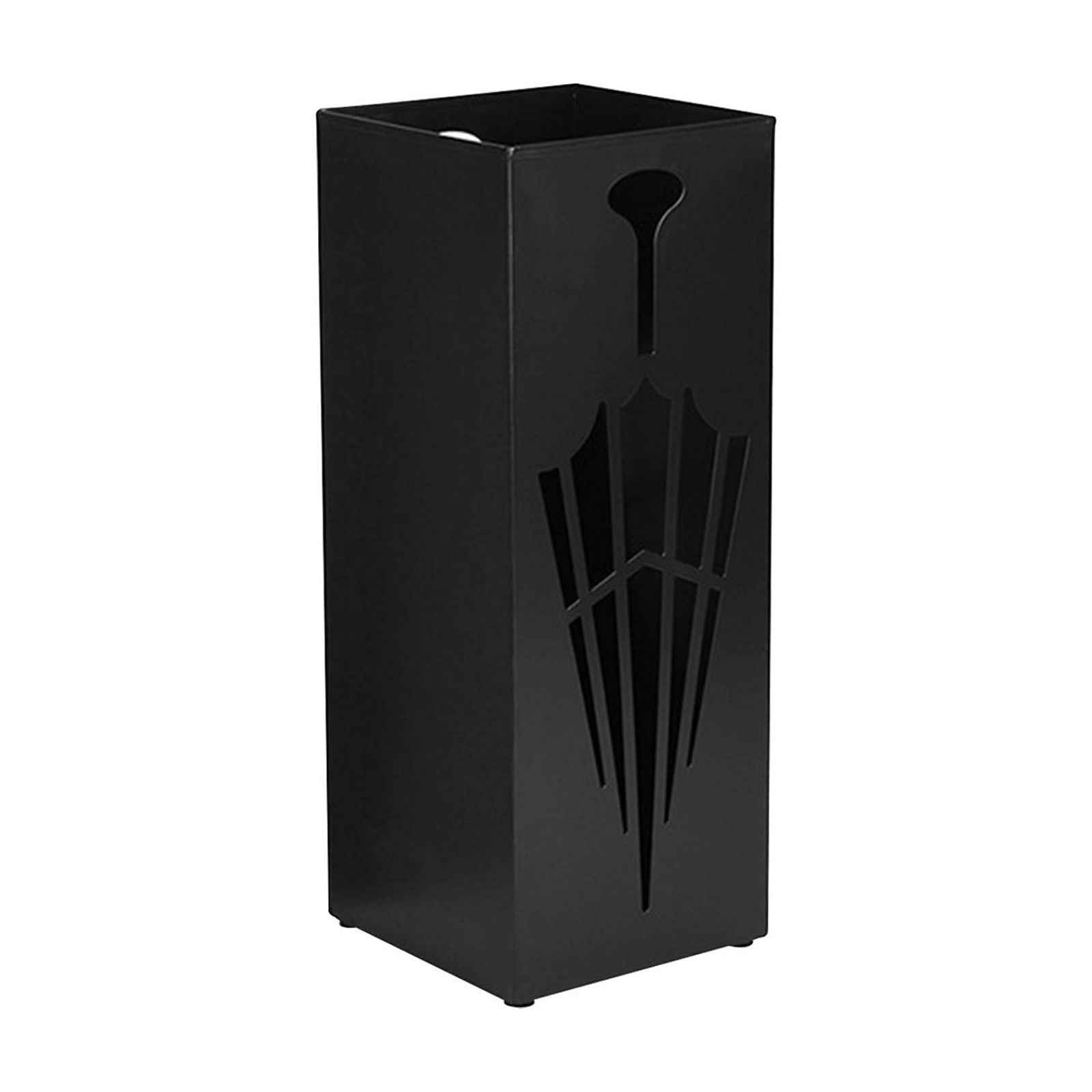 Fancyes Umbrella Holder Convenient Saver Box Umbrella Stand for Entryway Indoor Dorm black