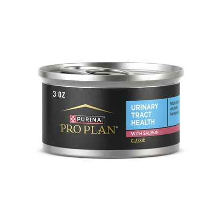Purina Pro Plan Urinary Tract Health Salmon Wet Cat Food 3 oz Cans 24 Pack