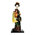 thumbnail image 4 of deevoka Japanese Geisha Kimono Doll 25cm Asian Statue for Cabinet Living Room Office E, 4 of 9