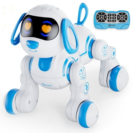 Contixo Smart Puppy  Kids & Toddlers Ages 3-8  Interactive Learning Robot Dog Toy  Remote Control  Lights & Sounds  Blue price history on PriceWatchPro