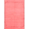 thumbnail image 1 of Ahgly Company Machine Washable Indoor Rectangle Abstract Red Modern Area Rugs, 7' x 10', 1 of 4