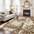 thumbnail image 3 of Beige Western Farmhouse Area Rug 6x9 Washable Rug Non Slip Vintage Cowboys Cactus Large Area Rug Soft Stainresistant Indoor Floor Carpet for Living Room Bedroom Home Office Dining Room Nursery, 3 of 8