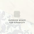 thumbnail image 5 of Noble Linens Yellow Boho Flower Reversible 3-Piece Duvet Cover Set, Full/Queen, 5 of 8