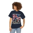 thumbnail image 3 of 'TRUMP RIDES FOR US. WE RIDE WITH HIM!-TSHIRT, 3 of 4