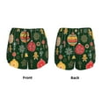 thumbnail image 3 of KLL Christmas Pattern Shorts Women,Athletic Shorts High Waisted Running Shorts Pocket Sporty Short Gym Elastic Workout Shorts-X-Large, 3 of 7