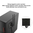 thumbnail image 3 of Dual WiFi Antenna, Wide Coverage RP SMA Male Connector 2.4GHz 5GHz 5.8GHz 6DBI High Gain Antenna  For Home Networking, 3 of 8
