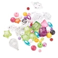 thumbnail image 4 of espaciadoras sueltas acrílicas mixtas de 100g, para manualidades para niños, para joyas Macarena cuentas espaciadoras sueltas multicolores, 4 of 6
