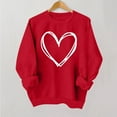 thumbnail image 2 of Women's Graphic Sweatshirt Crewneck Loose Fit Long Sleeve Pullover Tops, 2 of 3