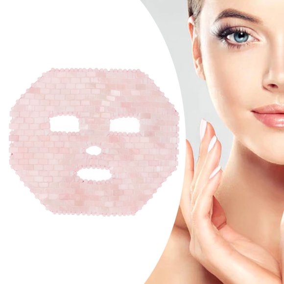 Jade Facial Stone Anti Aging Sleeping Eye Beauty Skincare Massage Tool for Dark Circles, Puffy Eyes with Lymphatic Drainage for Stress Relief