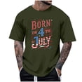 thumbnail image 2 of Tops para hombre, blusas y camisas de cuello redondo y manga corta para hombre, tops casuales de cuello redondo y manga corta con estampados especiales para hombre., 2 of 5