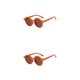 thumbnail image 1 of Qarigey Gafas de sol ópticas redondas Gafas de bebé Adorable Protección Accesorios de ropa para protección de ojos Naranja Rojo Rojo naranja 2piezas Qarigey CBP395348, 1 of 6