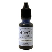 StazOn Ink Refill .5oz-Hydrangea Blue