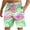 Yellow, variant on ZCFZJW Men's Swim Trunks Hawaiian Bathing Suit Swimsuits Lightweight Casual Big and Tall Summer Tie Dye Tropical Palm Tree Print Beach Board Shorts with Pockets Green L