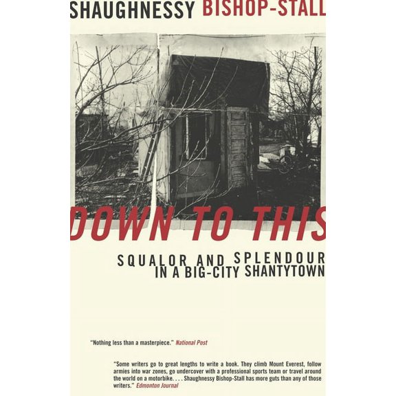 Down to This : Squalor and Splendour in a Big-City Shantytown (Paperback)