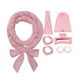 thumbnail image 1 of Kit 8pzs Ondas Rizos Sin Calor,rulos Sin Daños Para Cabello Rosa, 1 of 3