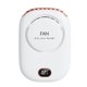 thumbnail image 1 of Caliente Mini pantalla Digital cuello abanico para colgar perezoso cuello ventilador USB de carga sin hojas ventilador de escritorio pequeño ventilador gran ventilador de viento 3 velocidad del viento Fivean unisex, 1 of 2