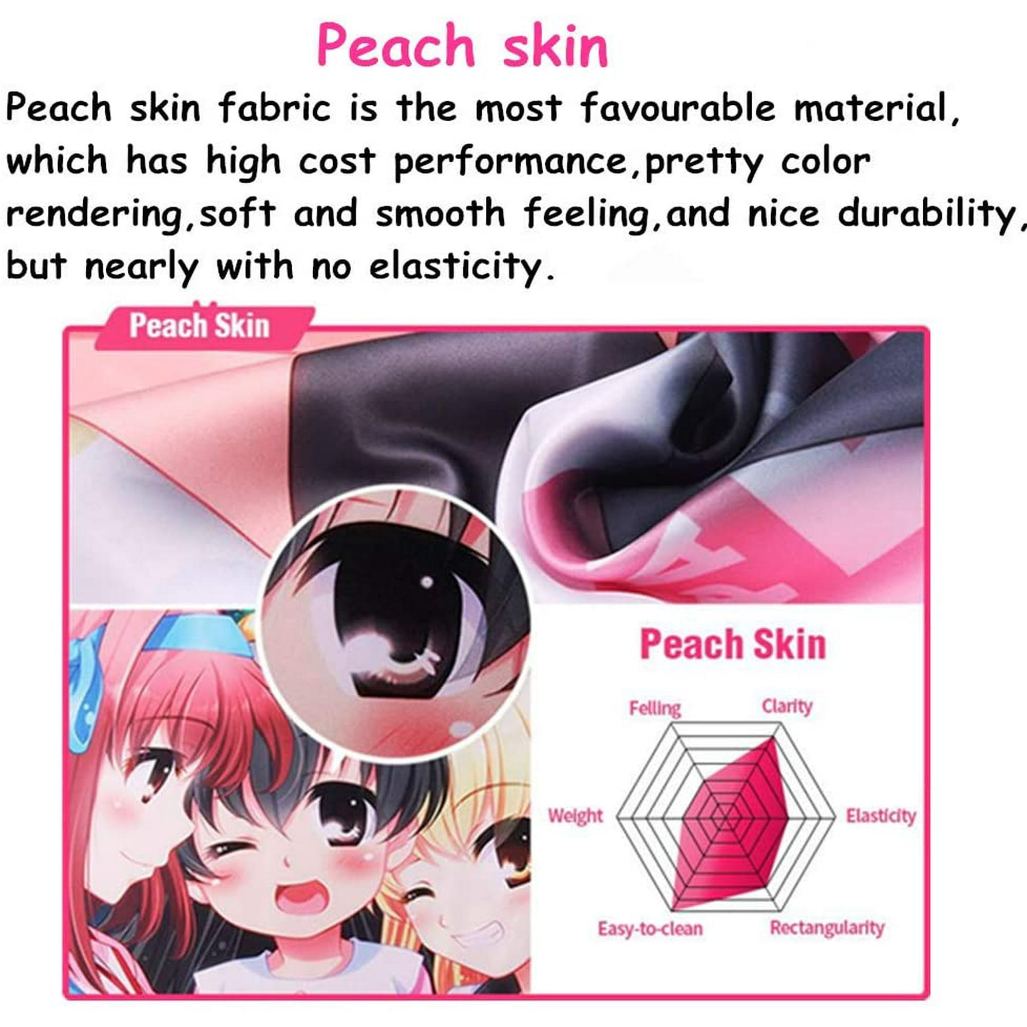 Lane Bismarck Anime Pillow Case Peach Skin 150x50cm(59in x 19.6in