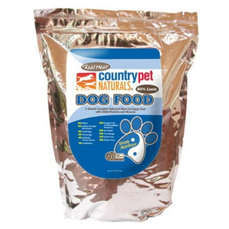 Real Meat 70110 Lamb Dog Food - 10 Pound Bag (Best Dog Food With Real Meat)