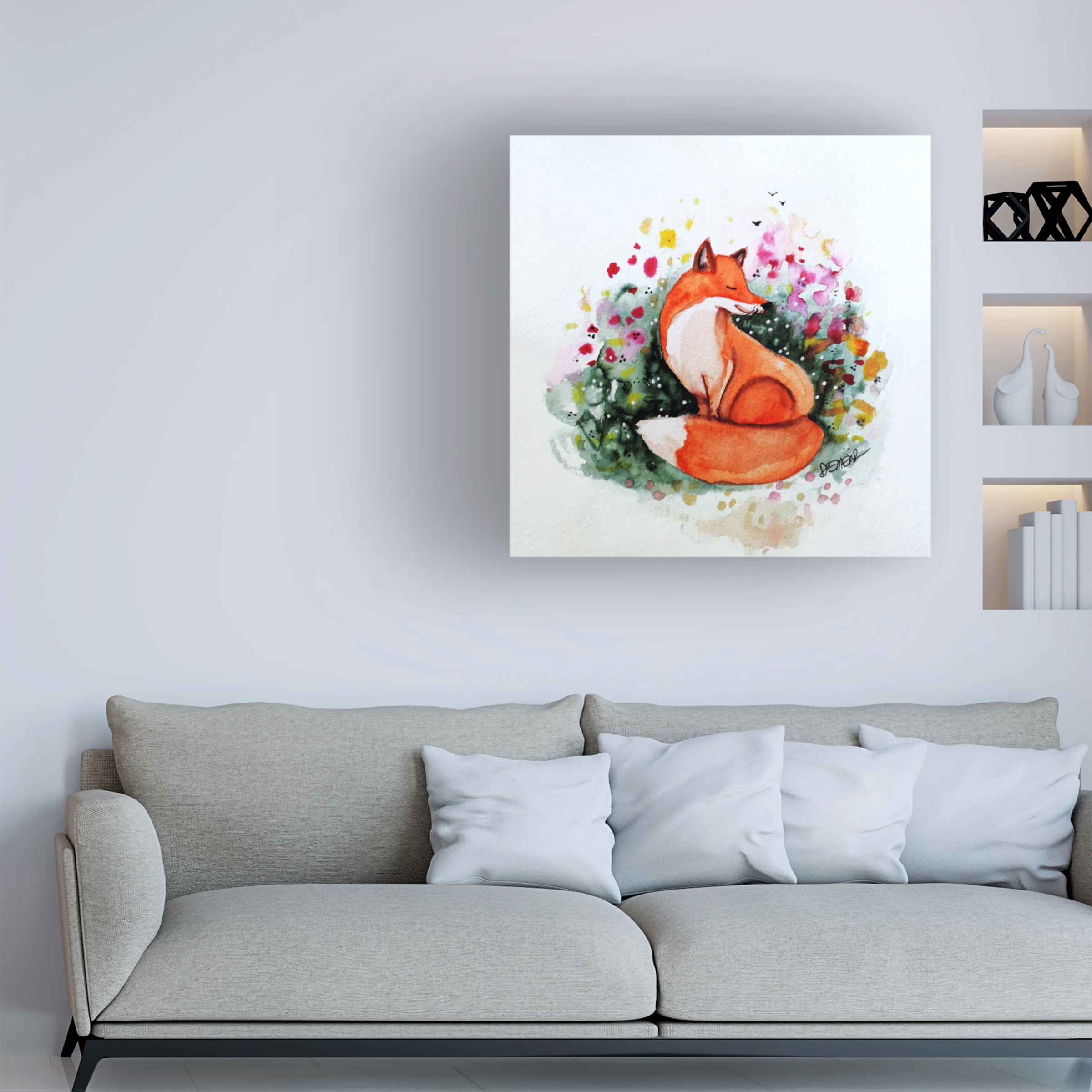Sylvie Demers 'Pour Ne Jamais T oublier' Canvas Art