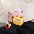 thumbnail image 5 of LEWOTE Airpods Pro Silicone Case Compatible with Apple Airpods Pro Funny Cute 3D Anime CoverDSN Cartoon Simple Series(WInnie), 5 of 5