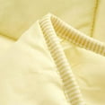 thumbnail image 6 of Cozy Comforter, Soft Quilt, Thickened Warm Bedding, Polyester Quilt, Yellow White Pink, 150x200cm, All-Season Bedroom Decor, 6 of 6
