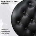 thumbnail image 2 of OmySalon Retro Barber Chair Heavy Duty Professional Salon Chair Reclining, Hydraulic All Purpose Hairdressing Chair for Hair Stylist,Gold&Black, 2 of 21