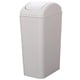 thumbnail image 1 of Bote de basura pequeño con tapa, 12 litros/3 galones, pequeño bote de basura de plástico gris y verde con tapa para oficina, dormitorio, baño, 1 of 5