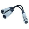 Hosa YXM 121 - Audio cable - 6 in - black