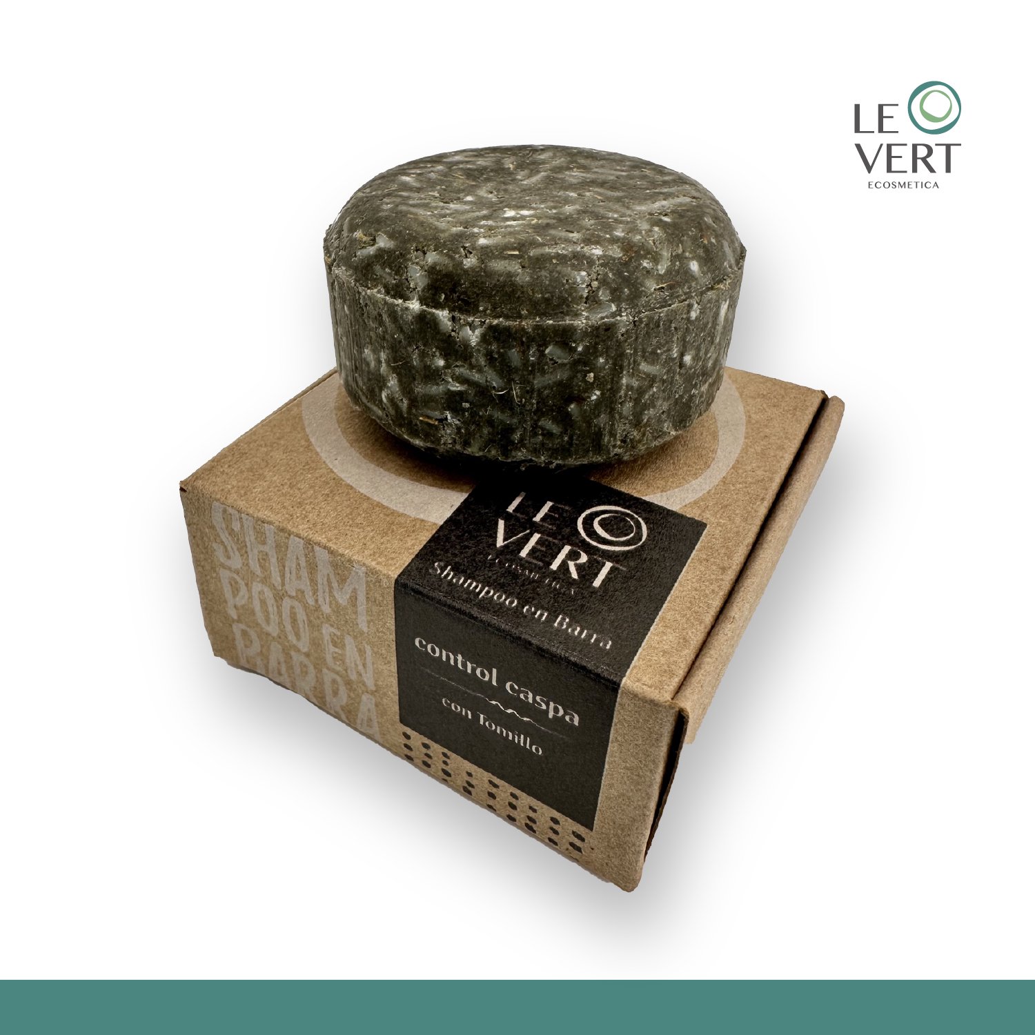 Shampoo En Barra Le Vert Control Caspa Knasta Chile