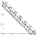thumbnail image 4 of Sterling Silver 7mm Box Chain (26 X 7) Made In Italy qbx120-26, 4 of 5