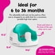 thumbnail image 3 of Bumbo Asiento Multifuncional 3 en 1 para 6 a 36 Meses, Asiento de Piso para Alimentación y Juego, Elevador Portátil Todo en Uno con Bandeja y Silla Alta para Niños, Aqua, 3 of 9